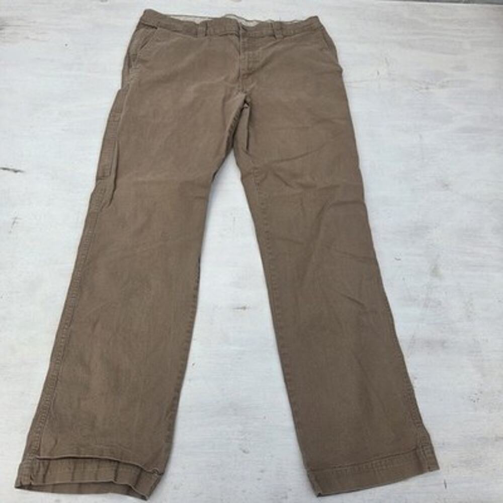 Columbia Workwear Pants Mens 36x32 Khaki Brown Outdoor Utility Pockets